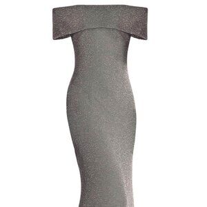 NWT Janique 2933 Jersey Evening Dresses Mercury Size 6
